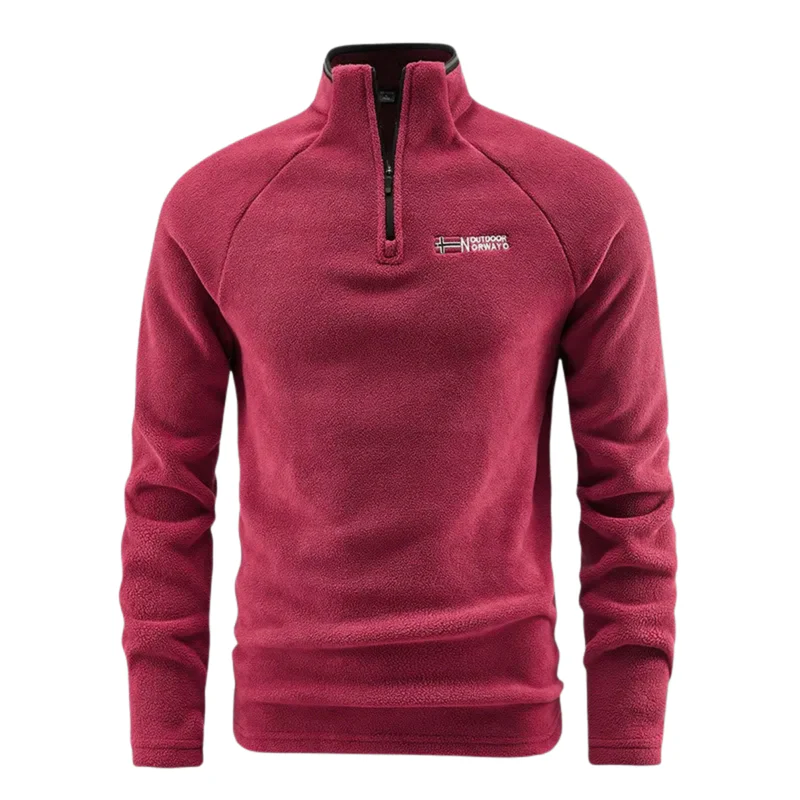 Men’s Half-Zip Thermal Fleece || Clearance Sale - Image 3