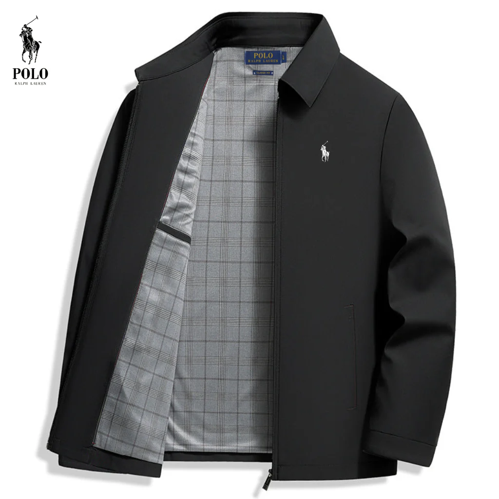 Men’s Modern Zip-Front Jacket