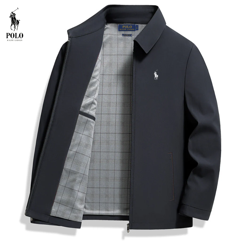 Men’s Modern Zip-Front Jacket - Image 2