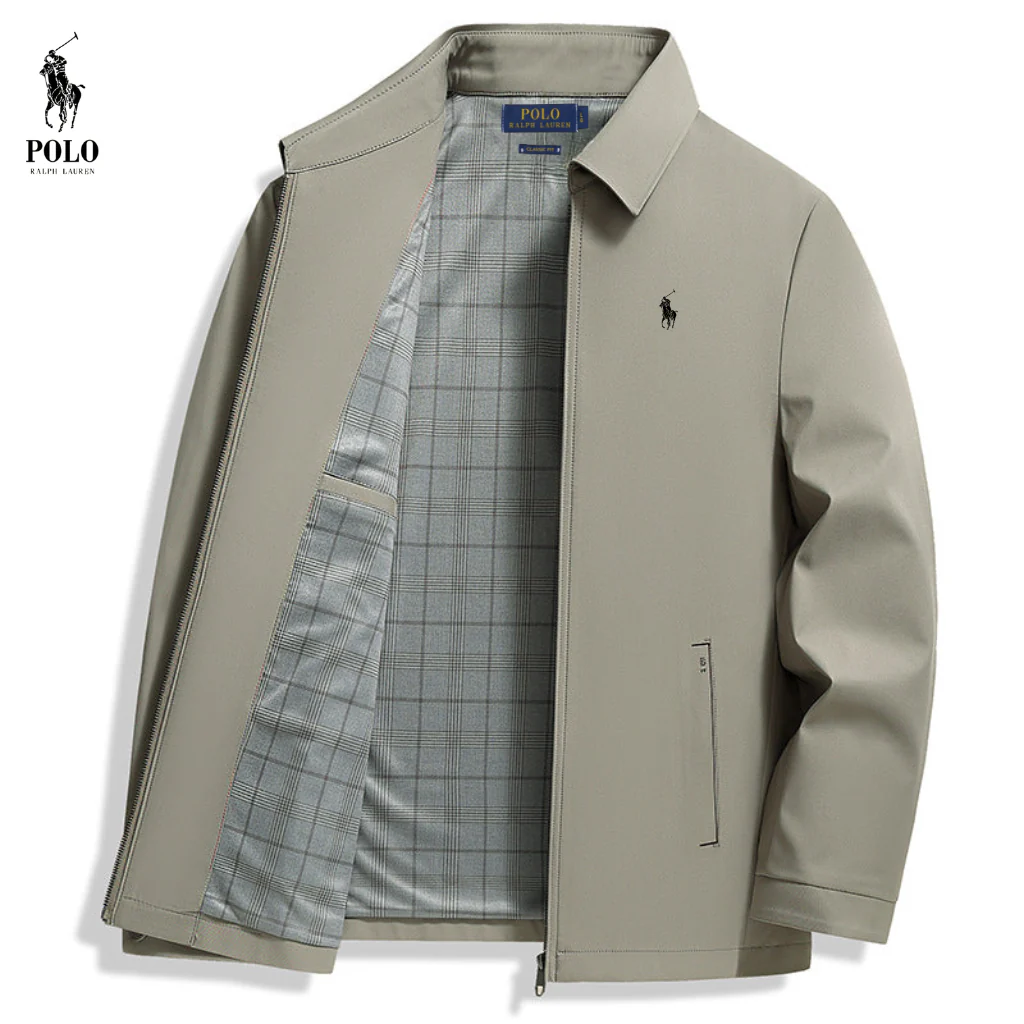 Men’s Modern Zip-Front Jacket - Image 4