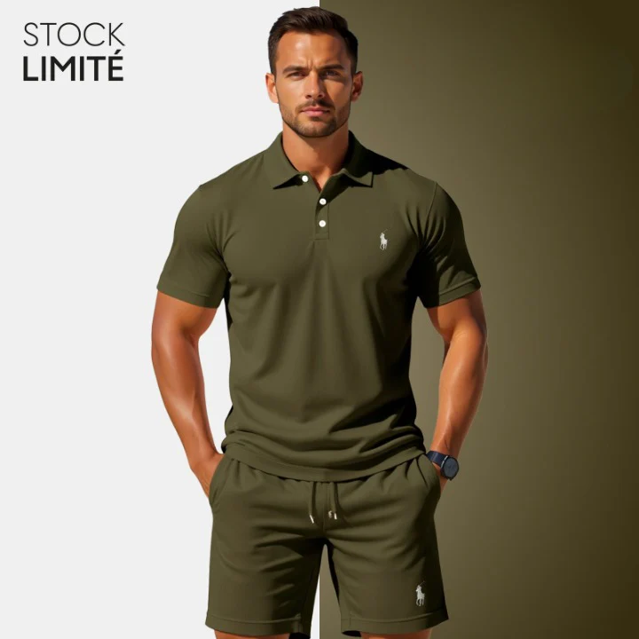 Men's Polo & Shorts Set – R&L® - Limited Edition - Image 4