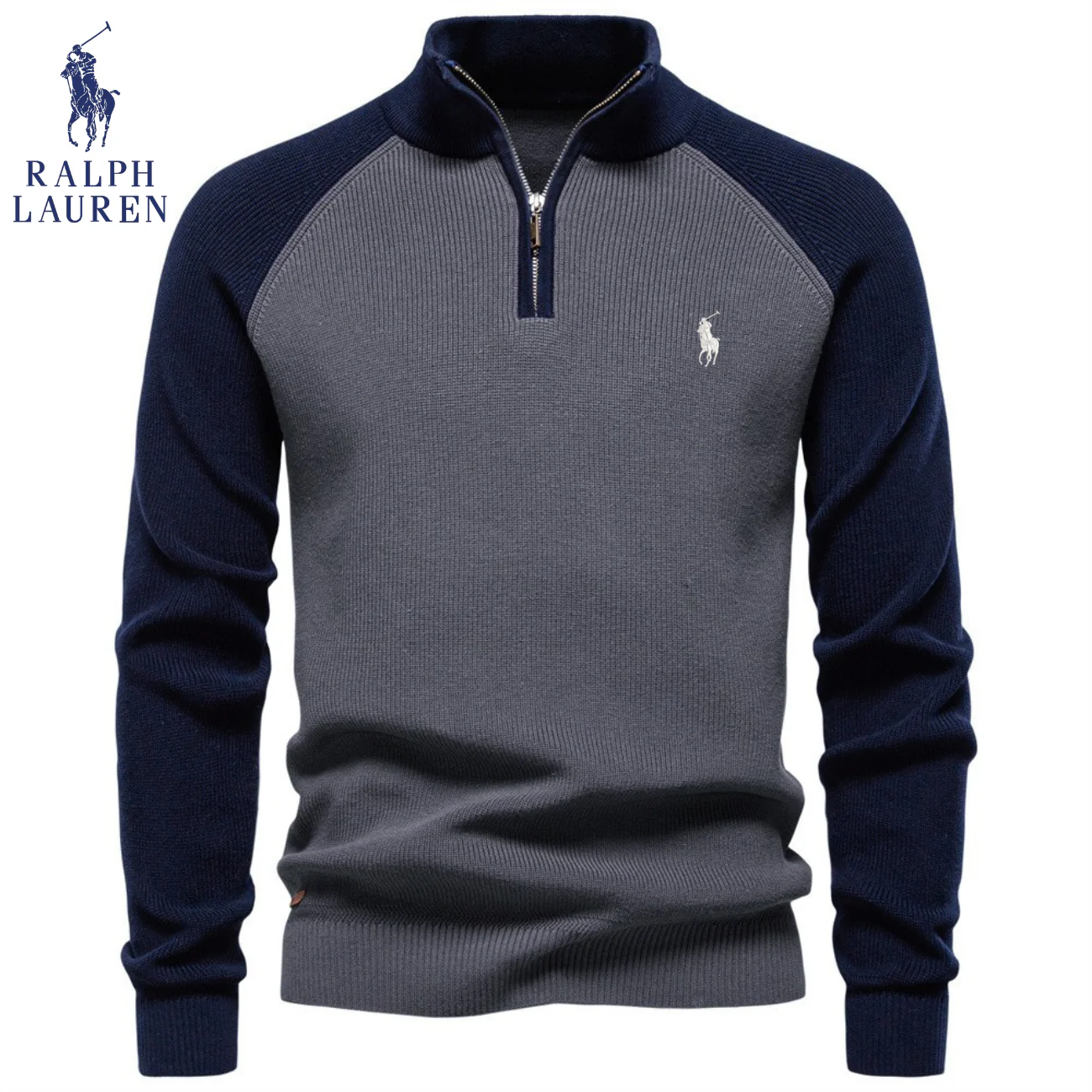 Men’s Premium Half-Zip Knit Sweater || Clearance Sale - Image 3