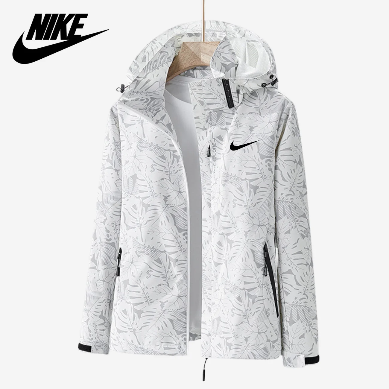 Men's Printed Hooded Jacket || CLEARANCE PRICE - Image 2
