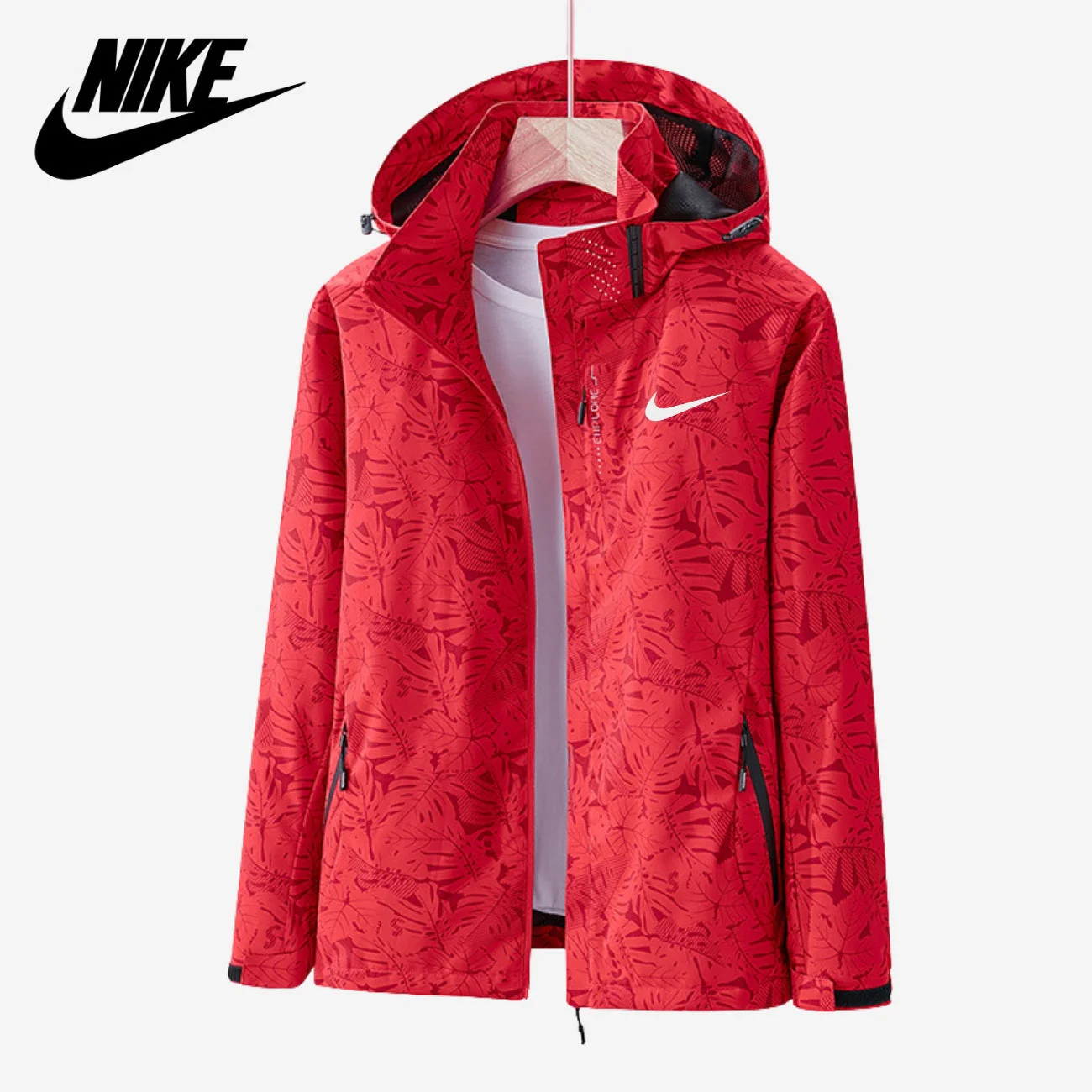Men's Printed Hooded Jacket || CLEARANCE PRICE - Image 3