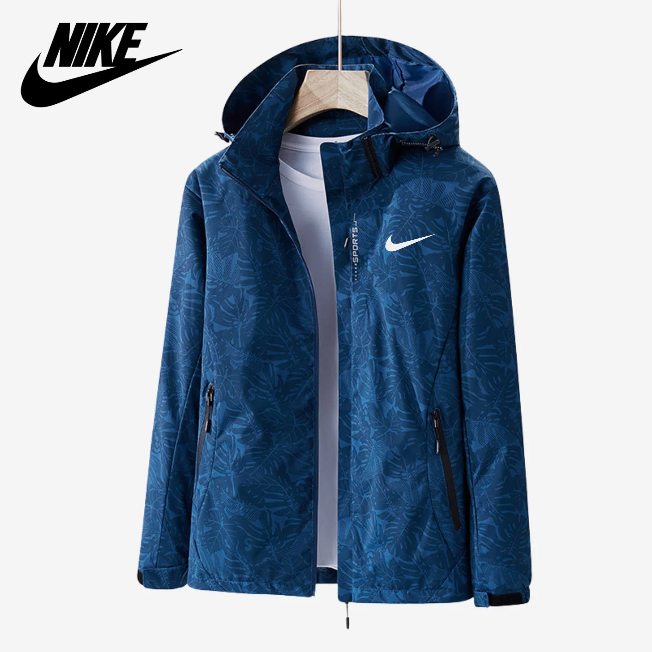 Men's Printed Hooded Jacket || CLEARANCE PRICE - Image 4