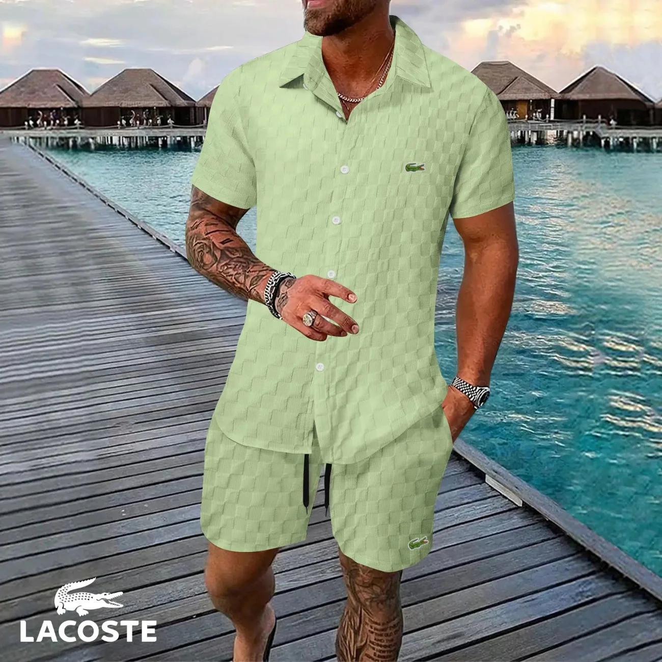 Men's Summer Set (Shirt & Shorts) || CLEARANCE SALE - Image 6