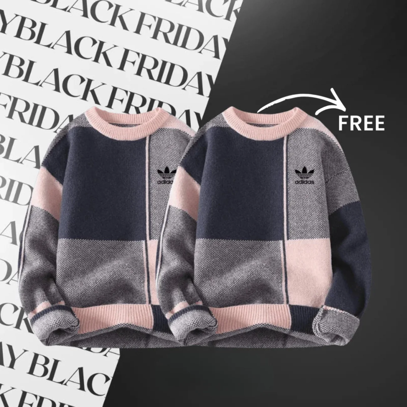 Men’s Sweater 1+1 Free || Clearance Sale - Image 9
