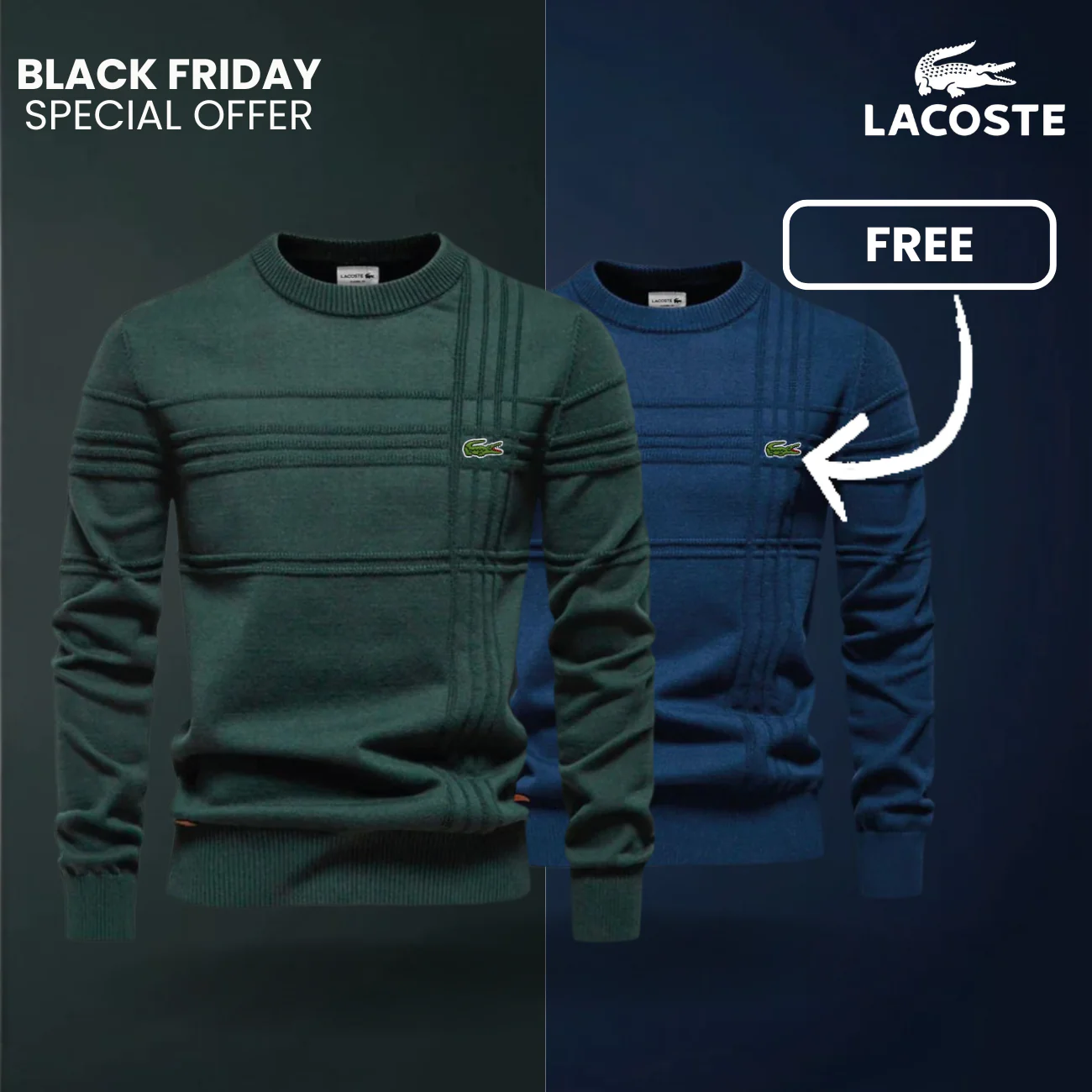 Men’s Textured Sweater LC™ 1+1 Free (Clearance)
