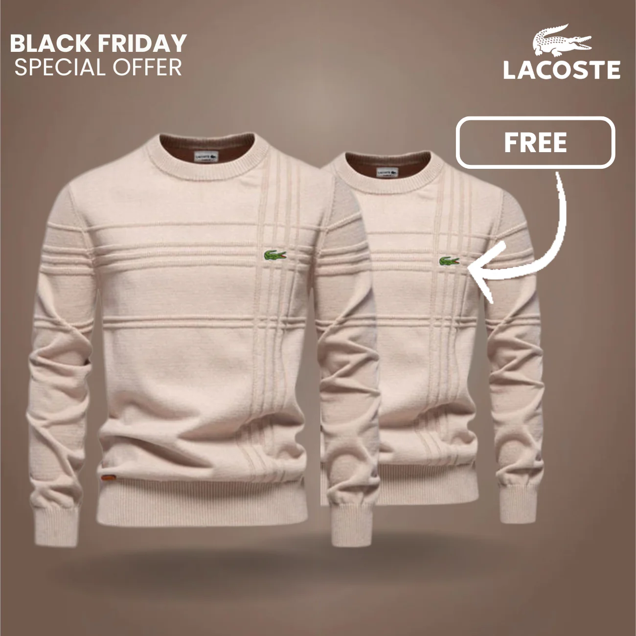 Men’s Textured Sweater LC™ 1+1 Free (Clearance) - Image 5