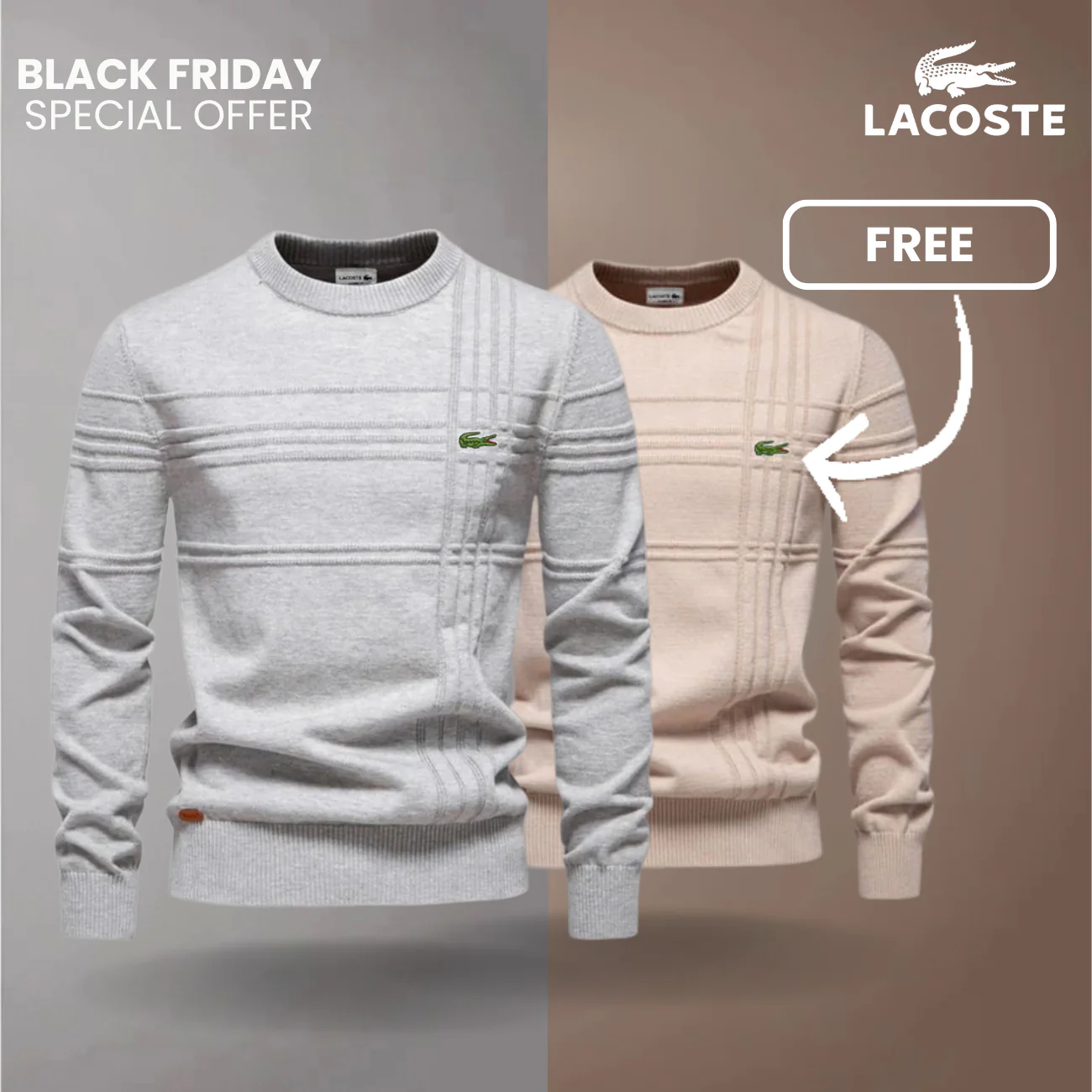 Men’s Textured Sweater LC™ 1+1 Free (Clearance) - Image 9