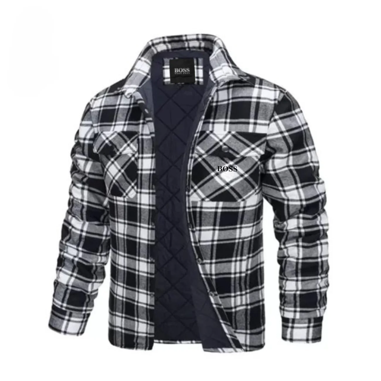 Men's Flannel Shirt Long Sleeve (FINAL SALE) - Image 2