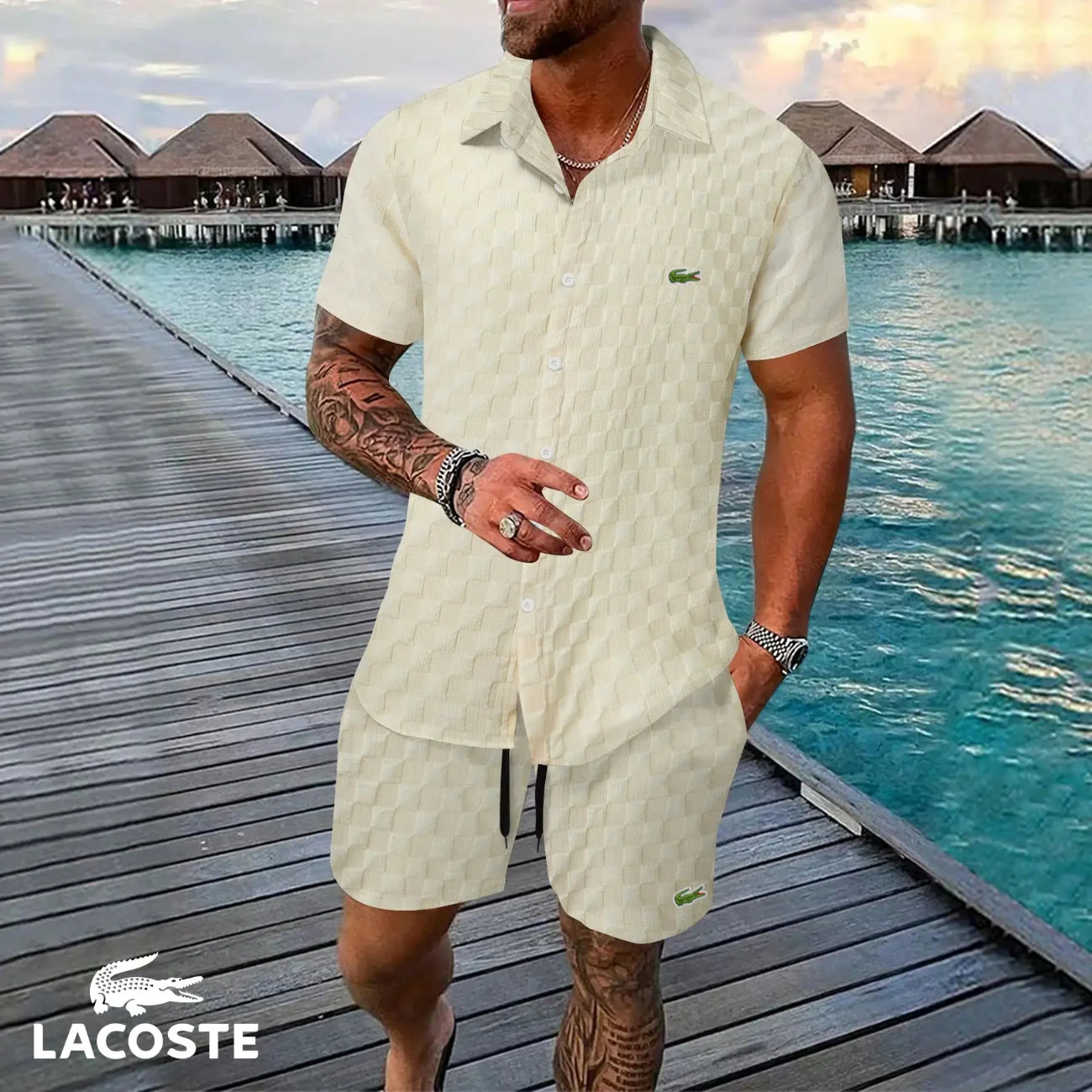 Men's Summer Set (Shirt & Shorts) || CLEARANCE SALE MC - Image 4