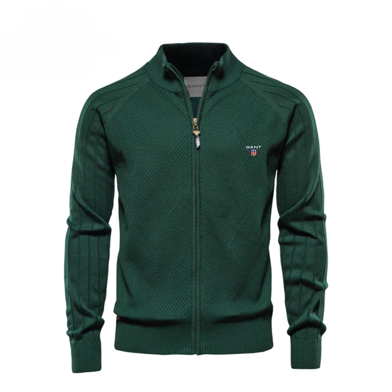 Men's Textured Zip Sweatshirt || CLEARANCE SALE - Image 3
