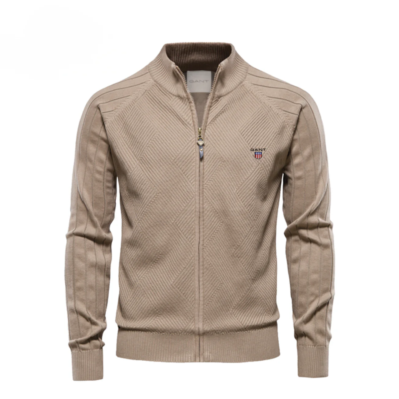 Men's Textured Zip Sweatshirt || CLEARANCE SALE - Image 4