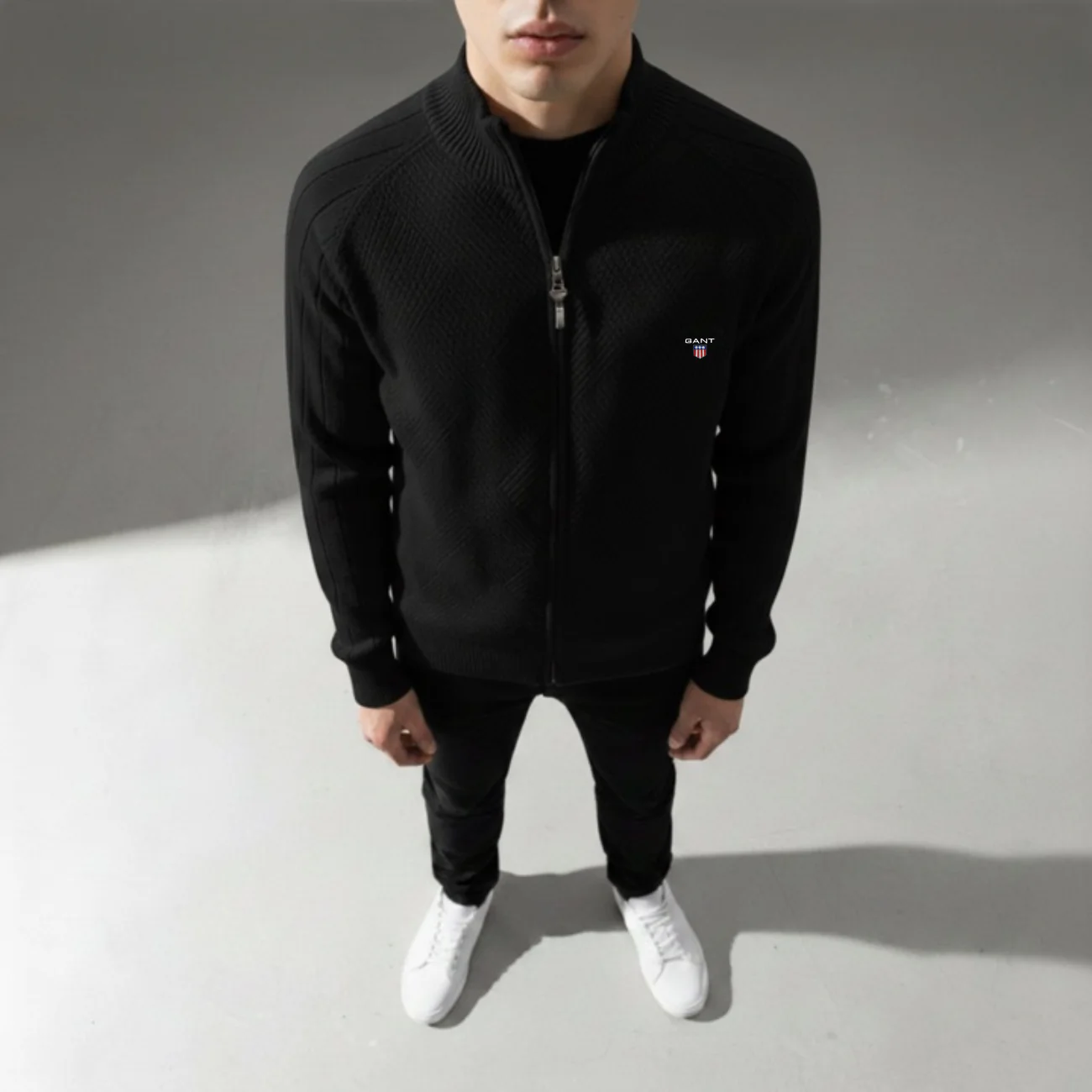 Men's Textured Zip Sweatshirt || CLEARANCE SALE - Image 7