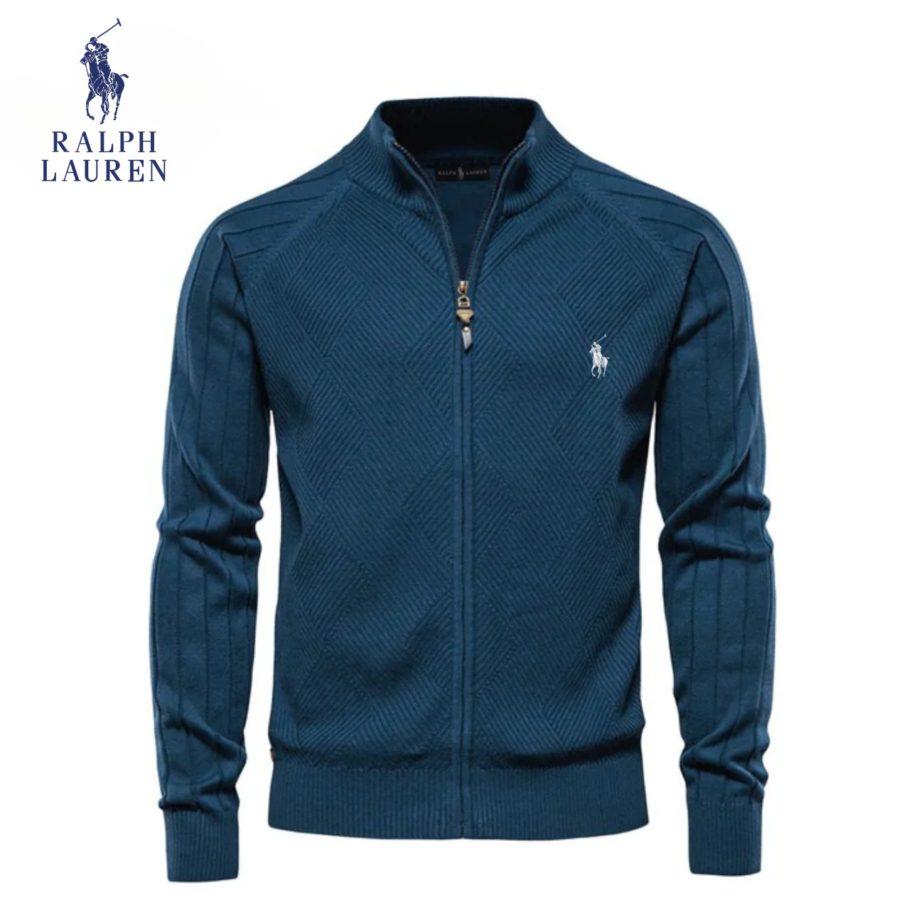 Men's Textured Zip Sweatshirt || CLEARANCE SALE