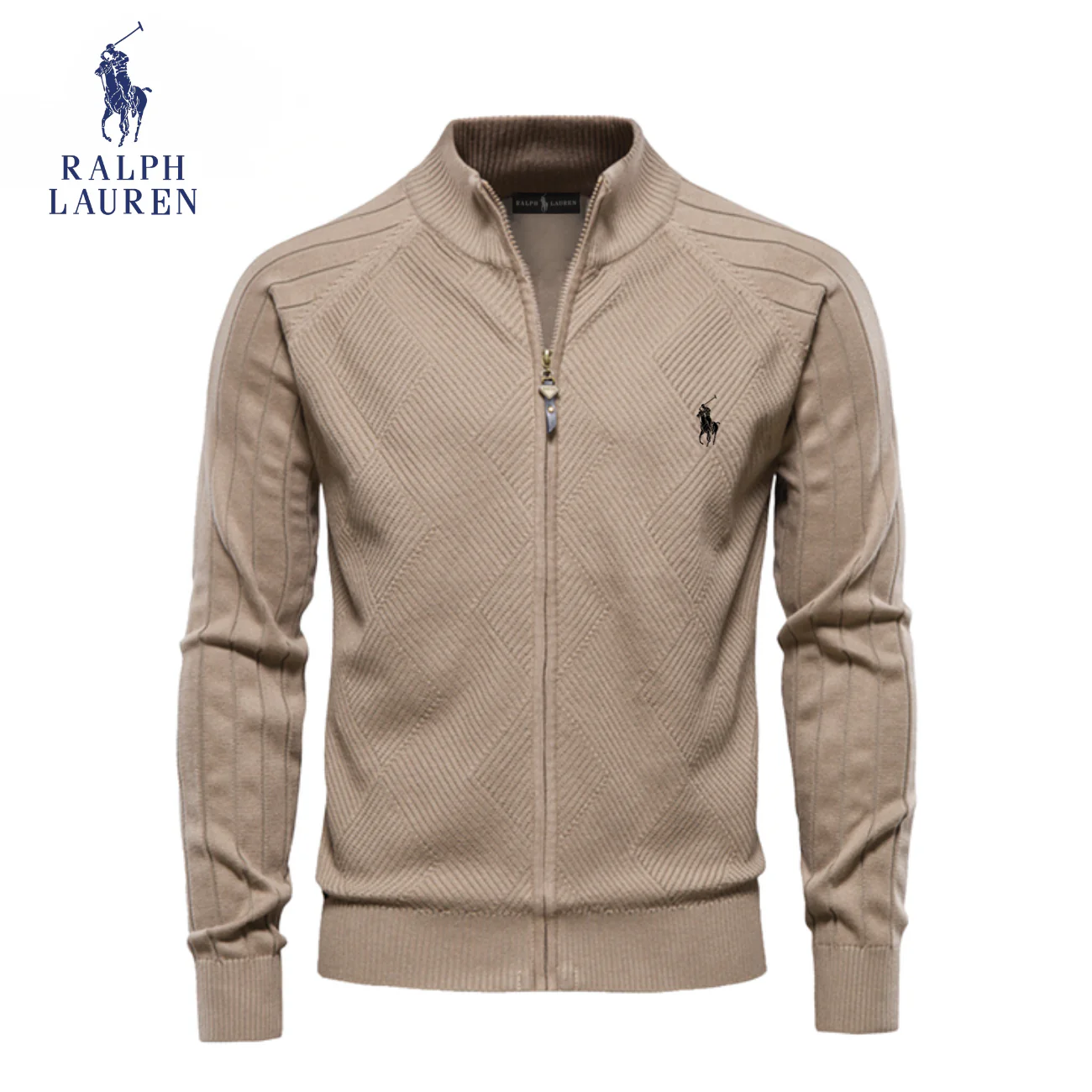 Men's Textured Zip Sweatshirt || CLEARANCE SALE - Image 4