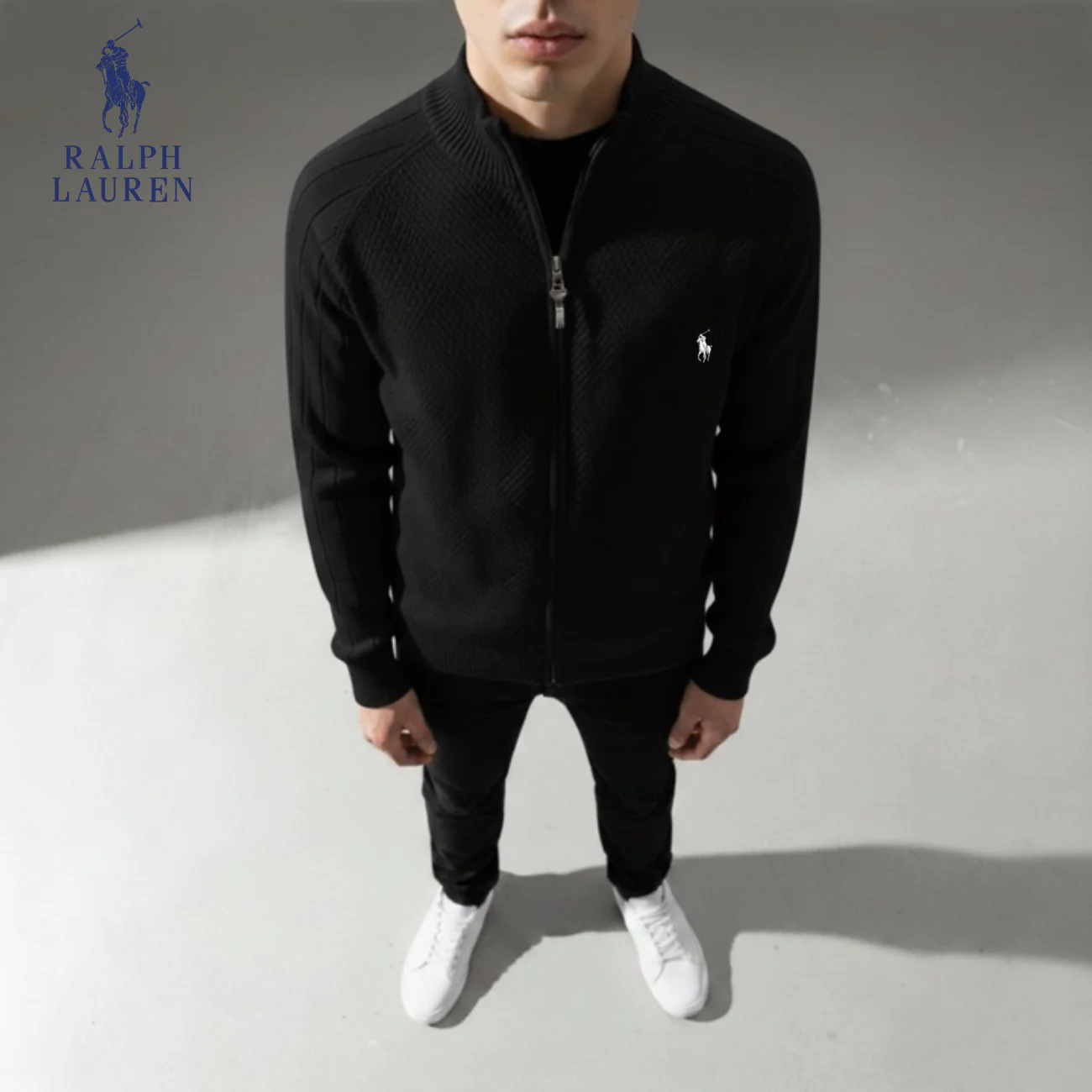Men's Textured Zip Sweatshirt || CLEARANCE SALE - Image 7