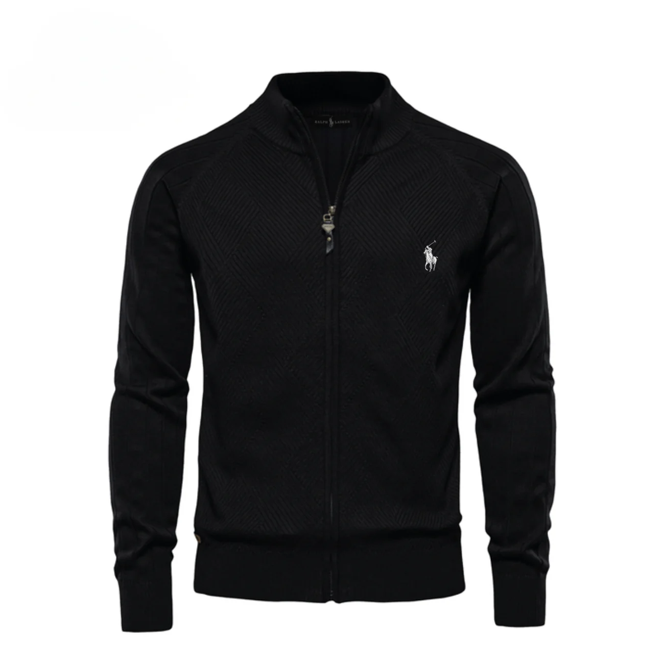 Men's Textured Zip Sweatshirt || CLEARANCE SALE - Image 2