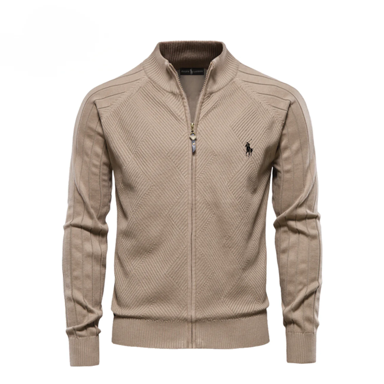 Men's Textured Zip Sweatshirt || CLEARANCE SALE - Image 4
