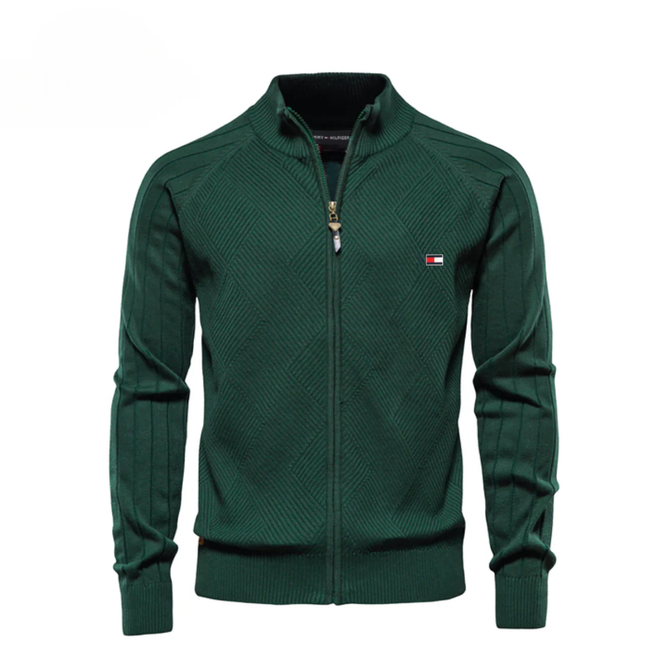 Men's Textured Zip Sweatshirt || CLEARANCE SALE - Image 3
