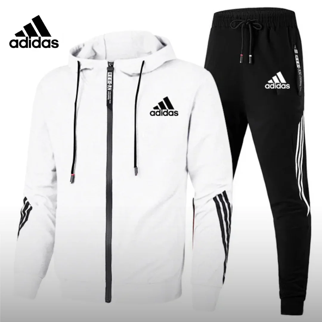 Modern Athletic Hoodie & Jogger Set || Clearance Sale - Image 2
