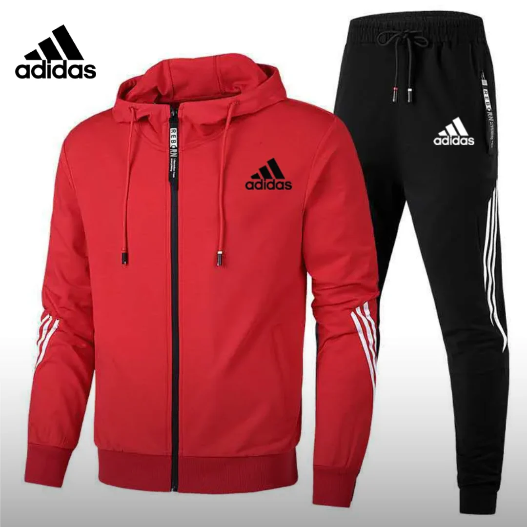 Modern Athletic Hoodie & Jogger Set || Clearance Sale - Image 4