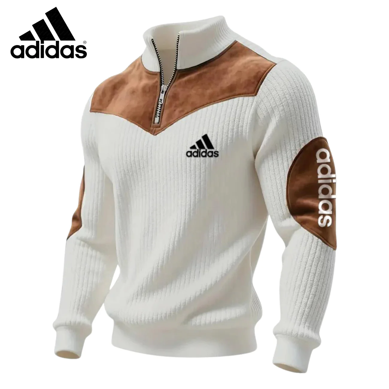 Modern Zip-Up Sweatshirt || Clearance Sale - Image 3