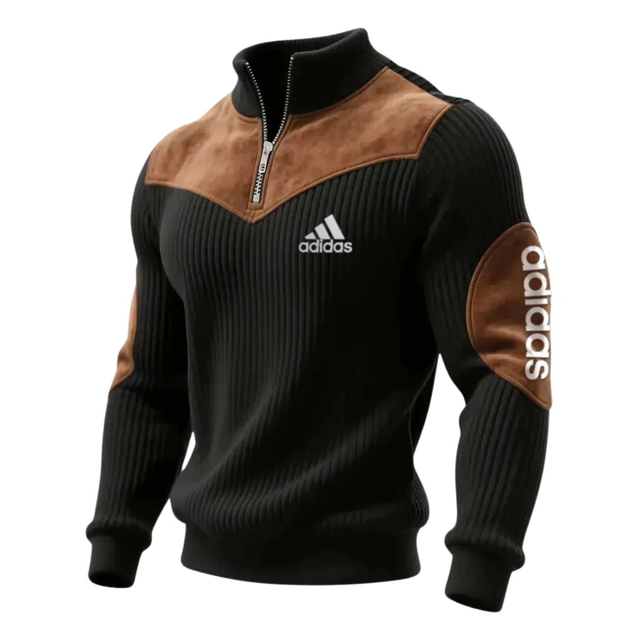Modern Zip-Up Sweatshirt || Clearance Sale - Image 2