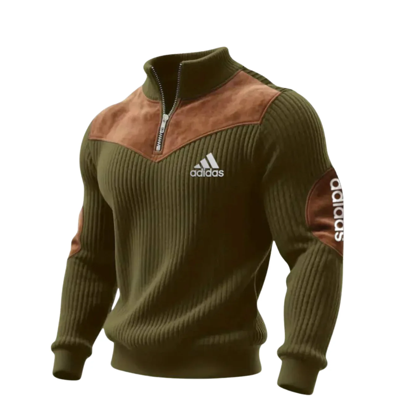 Modern Zip-Up Sweatshirt || Clearance Sale - Image 4