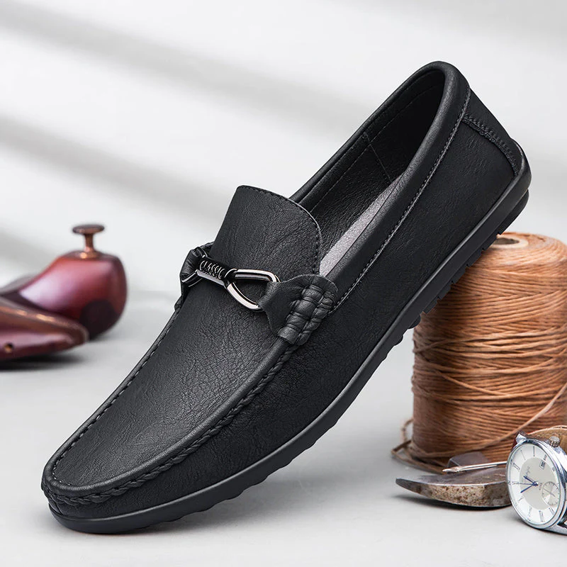 MOLNER GENUINE LEATHER LOAFERS - Image 6