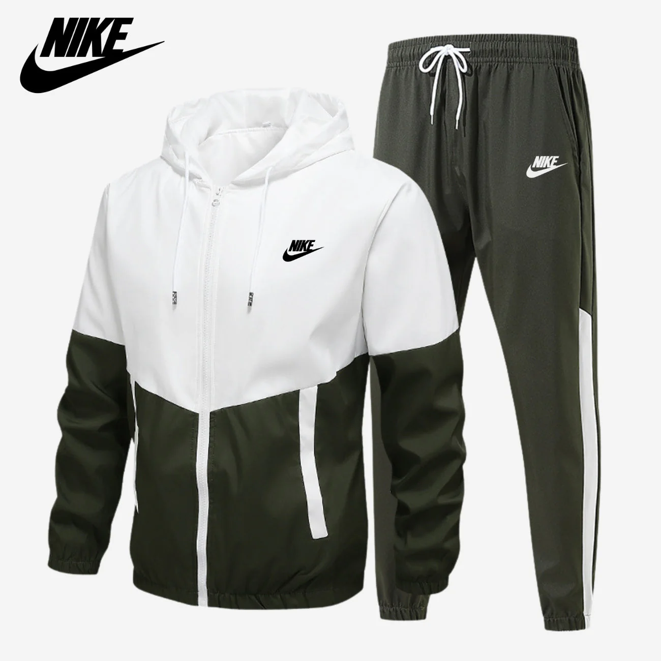 Monochrome Zip-Up Set || CLEARANCE PRICE - Image 4