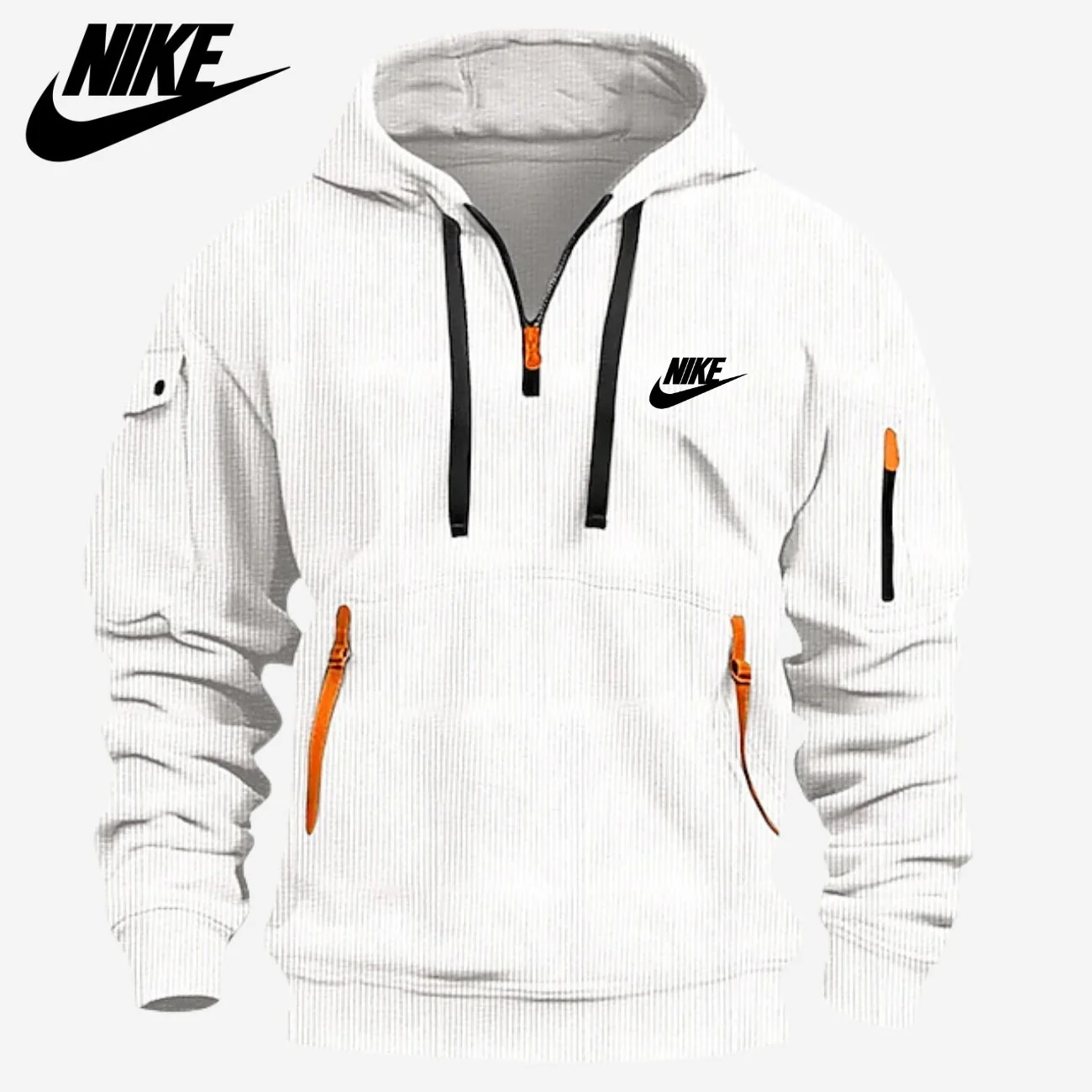 Multi Pocket Zip Hoodie - CLEARANCE SALE - - Image 5