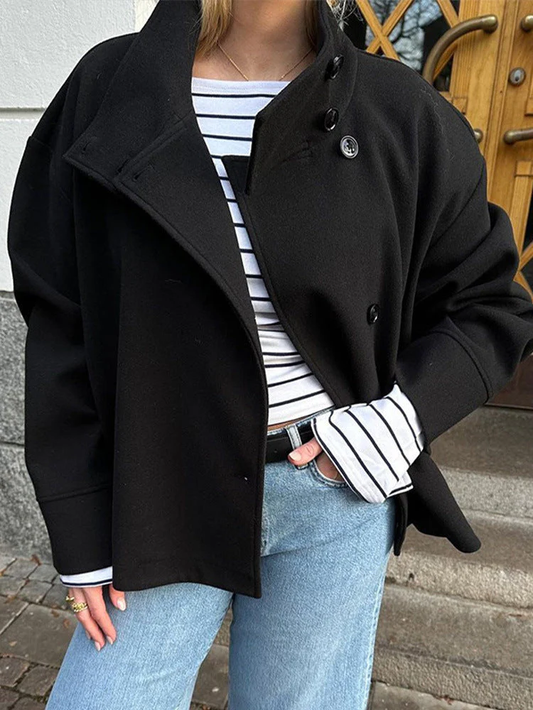 Natalie – Women’s Double-Breasted Coat