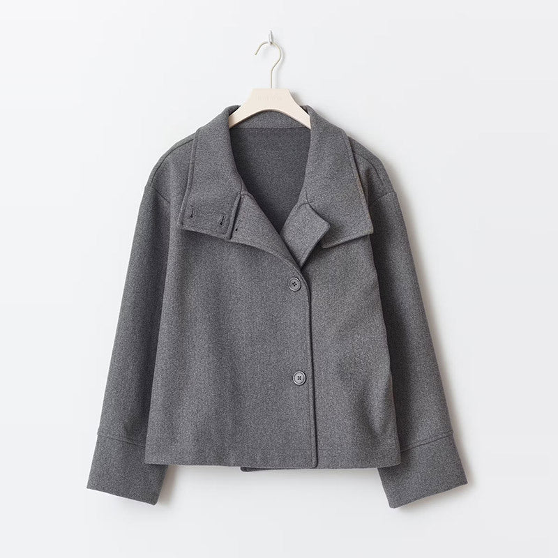 Natalie – Women’s Double-Breasted Coat - Image 3