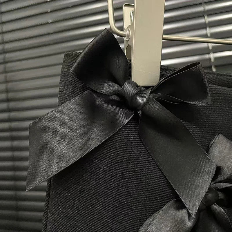 Noir Opera Bow Shorts - Image 4