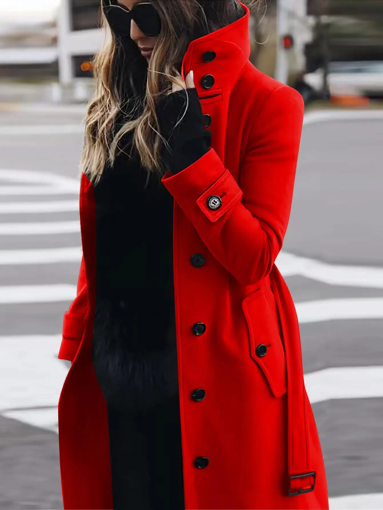 Olivia – Women’s Waterproof Belted Trench Coat - Image 3