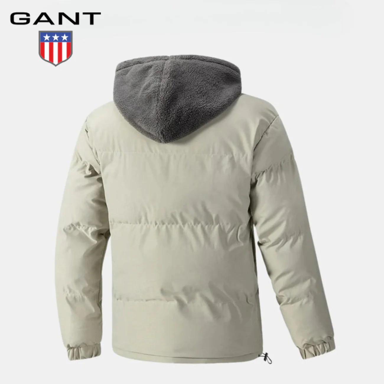 Padded Winter Jacket with Fleece Hood || CLEARANCE SALE - Image 7