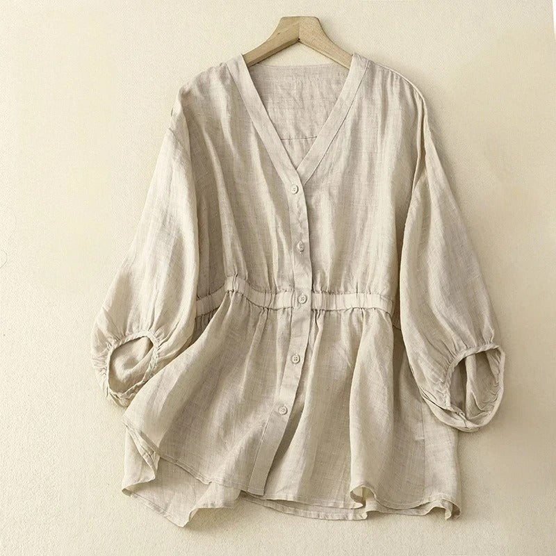 PALOMA LINEN BLOUSE