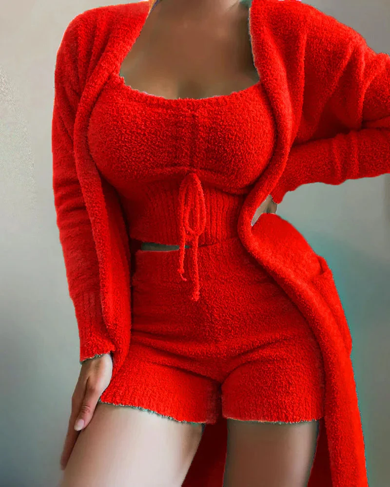 Cozy Chic 3-Piece Loungewear Set - Image 4