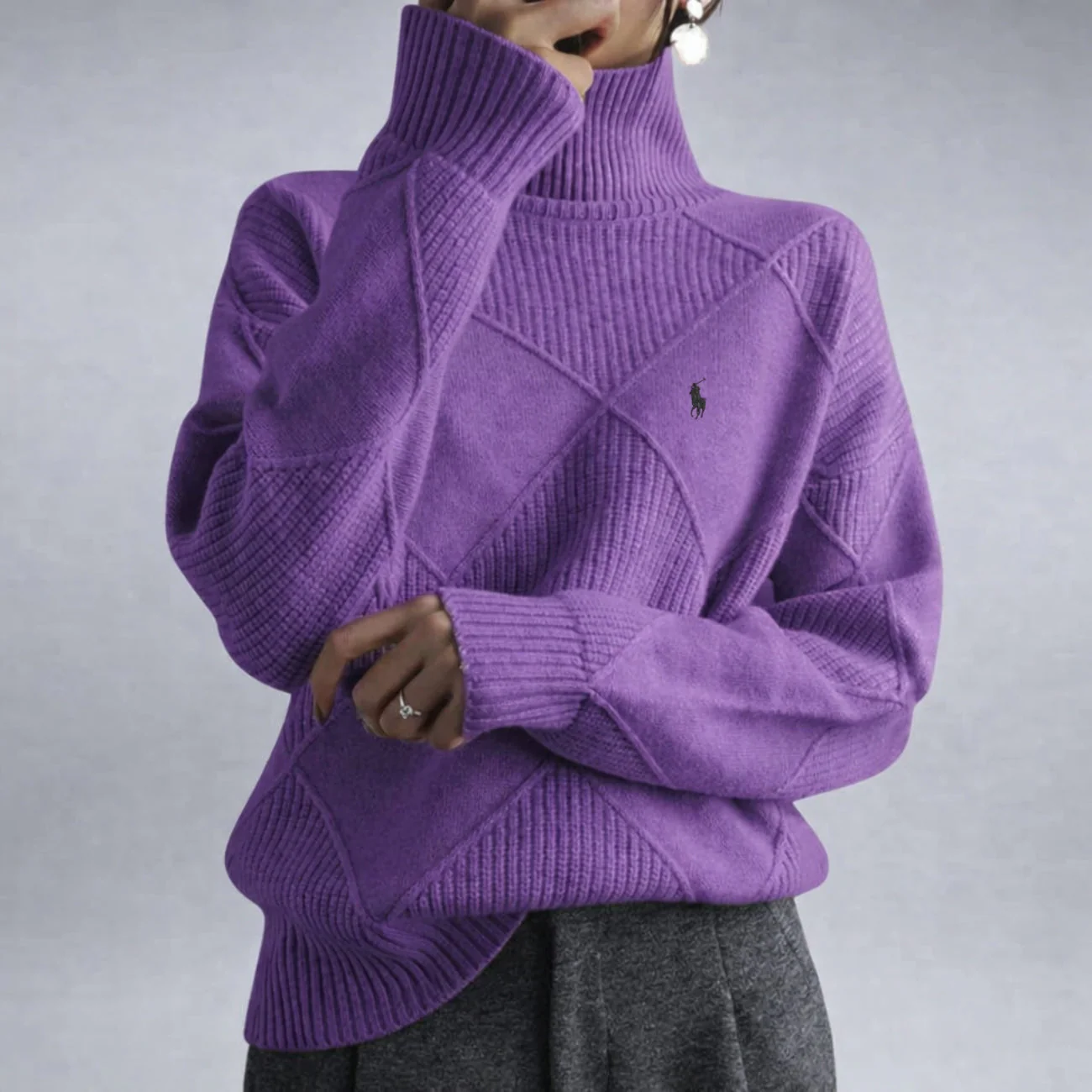 Premium Ribbed Turtleneck - End-of-Line Sale - Image 12
