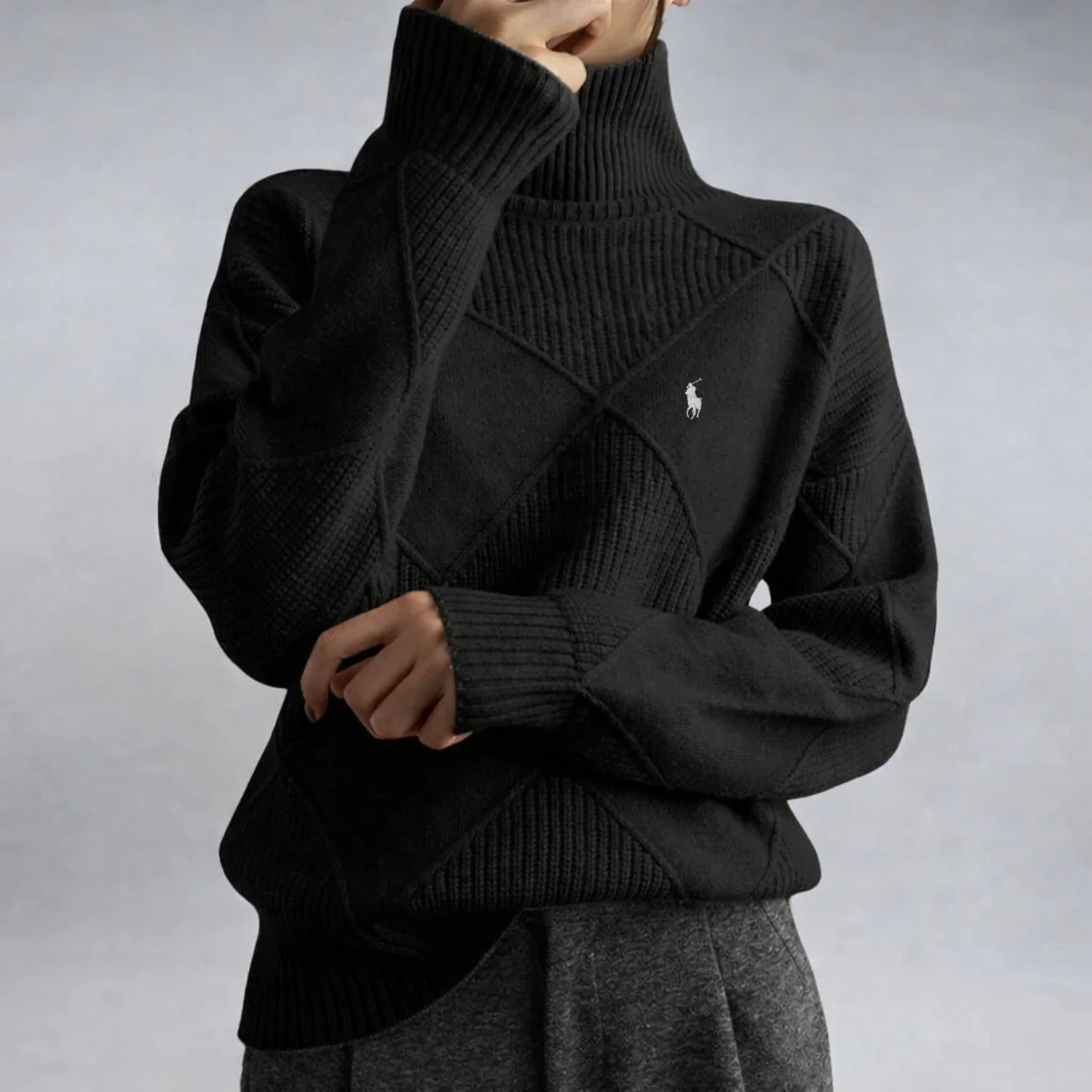 Premium Ribbed Turtleneck - End-of-Line Sale - Image 3