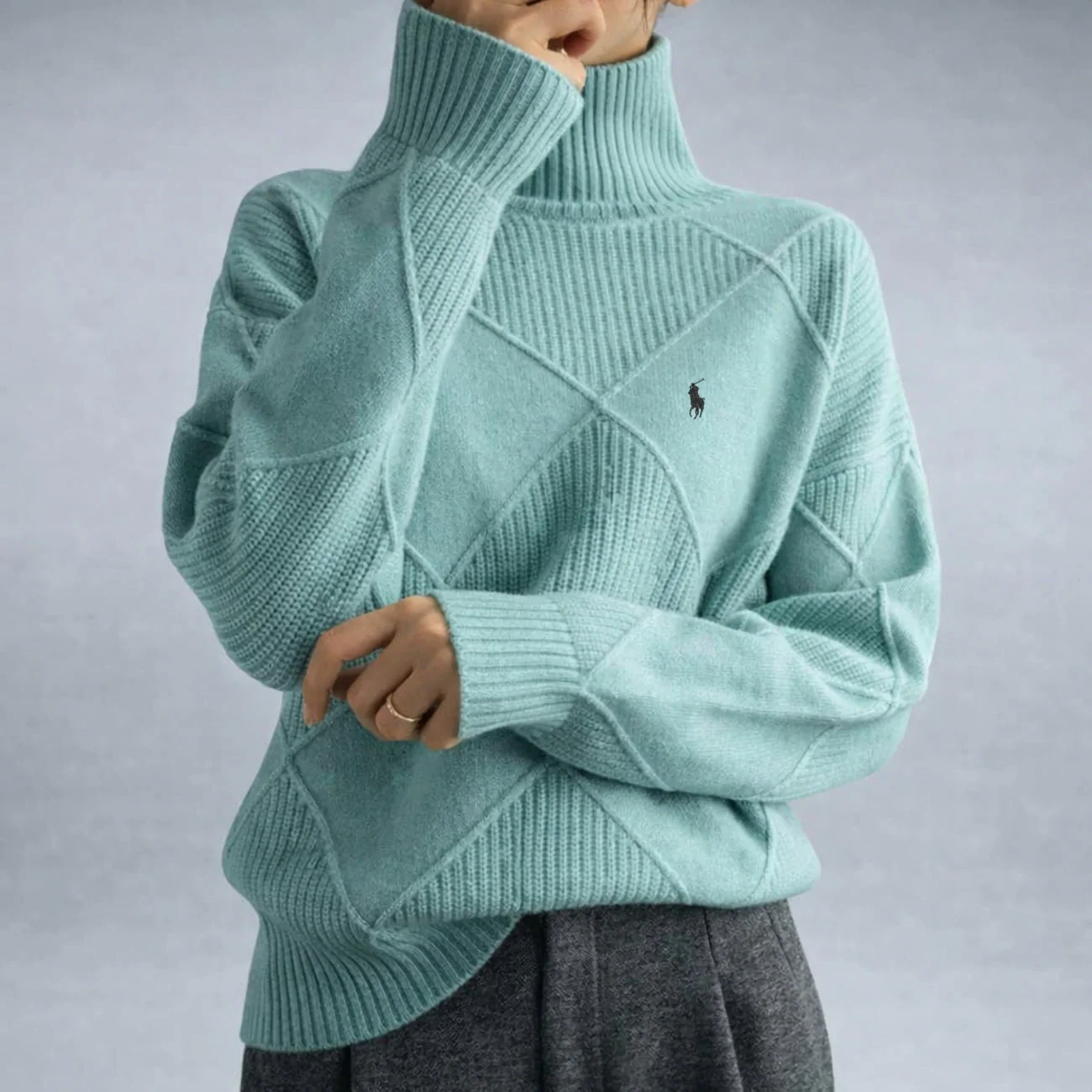 Premium Ribbed Turtleneck - End-of-Line Sale - Image 8