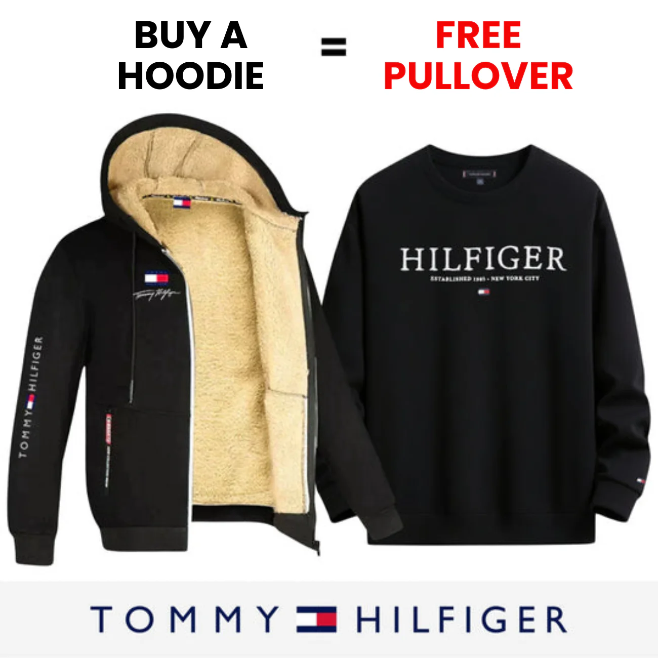 Premium Sherpa Hoodie + Sweat Offer || LIMITED OFFER
