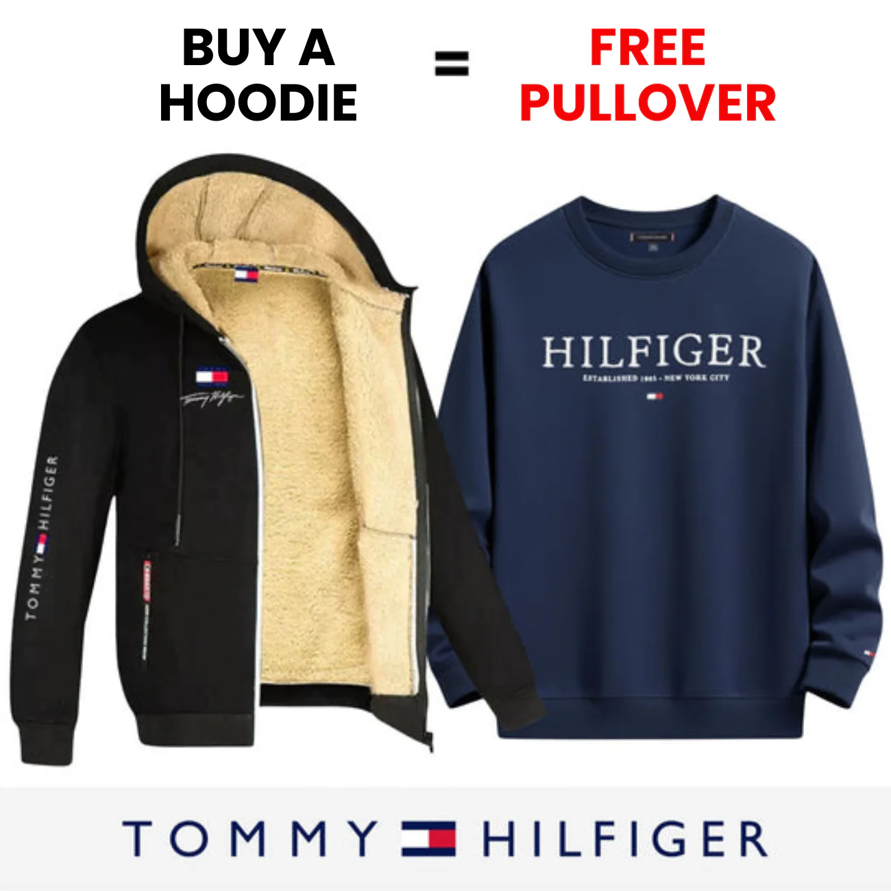 Premium Sherpa Hoodie + Sweat Offer || LIMITED OFFER - Image 3