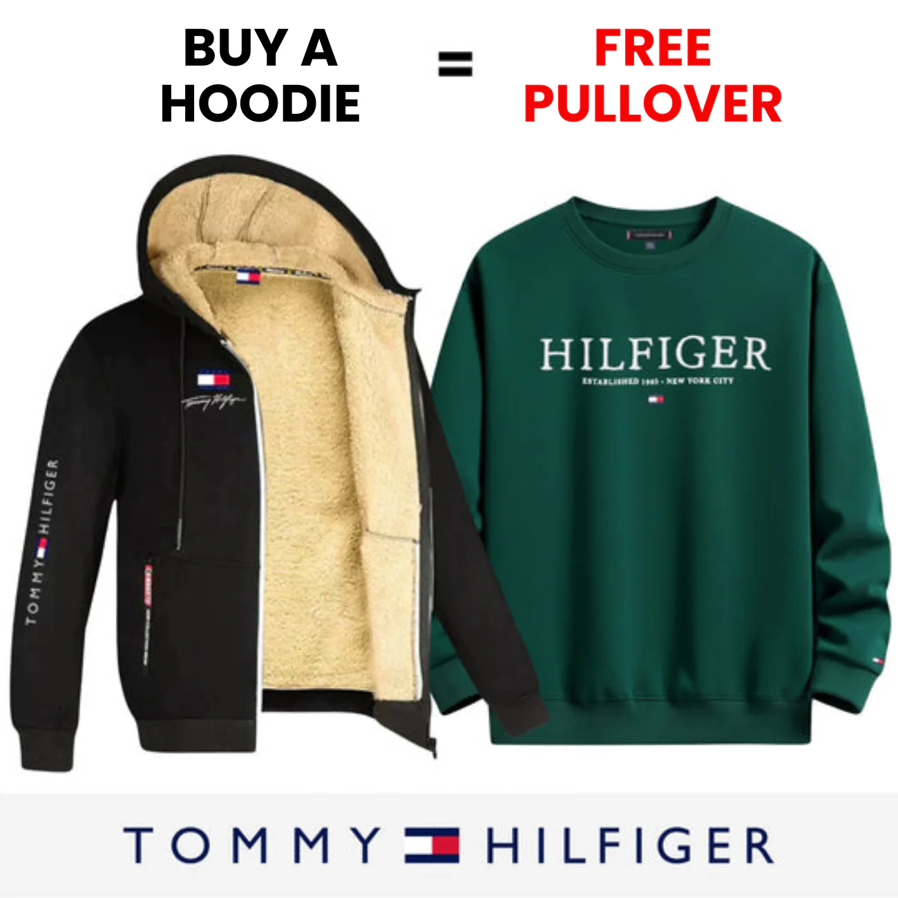Premium Sherpa Hoodie + Sweat Offer || LIMITED OFFER - Image 4