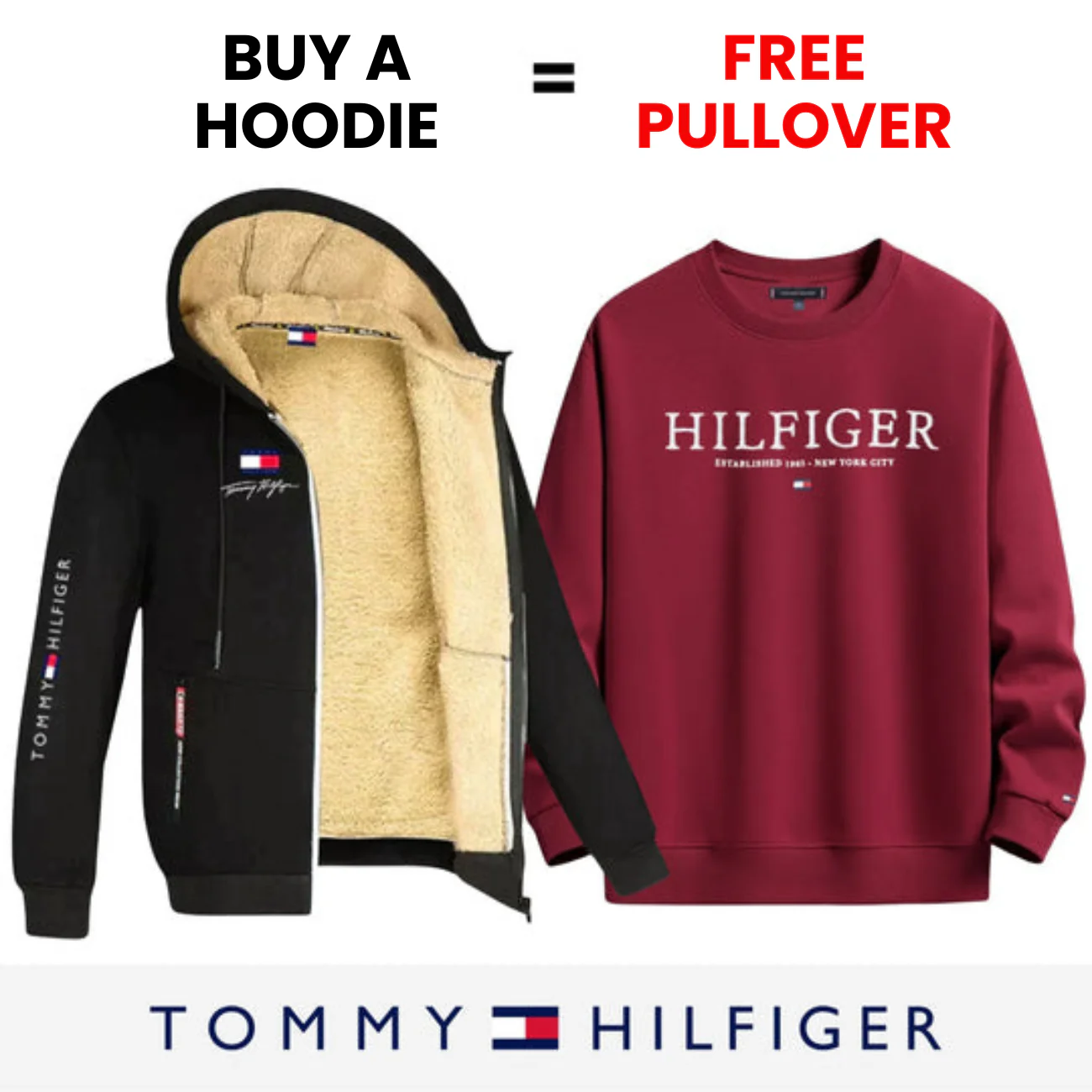 Premium Sherpa Hoodie + Sweat Offer || LIMITED OFFER - Image 6