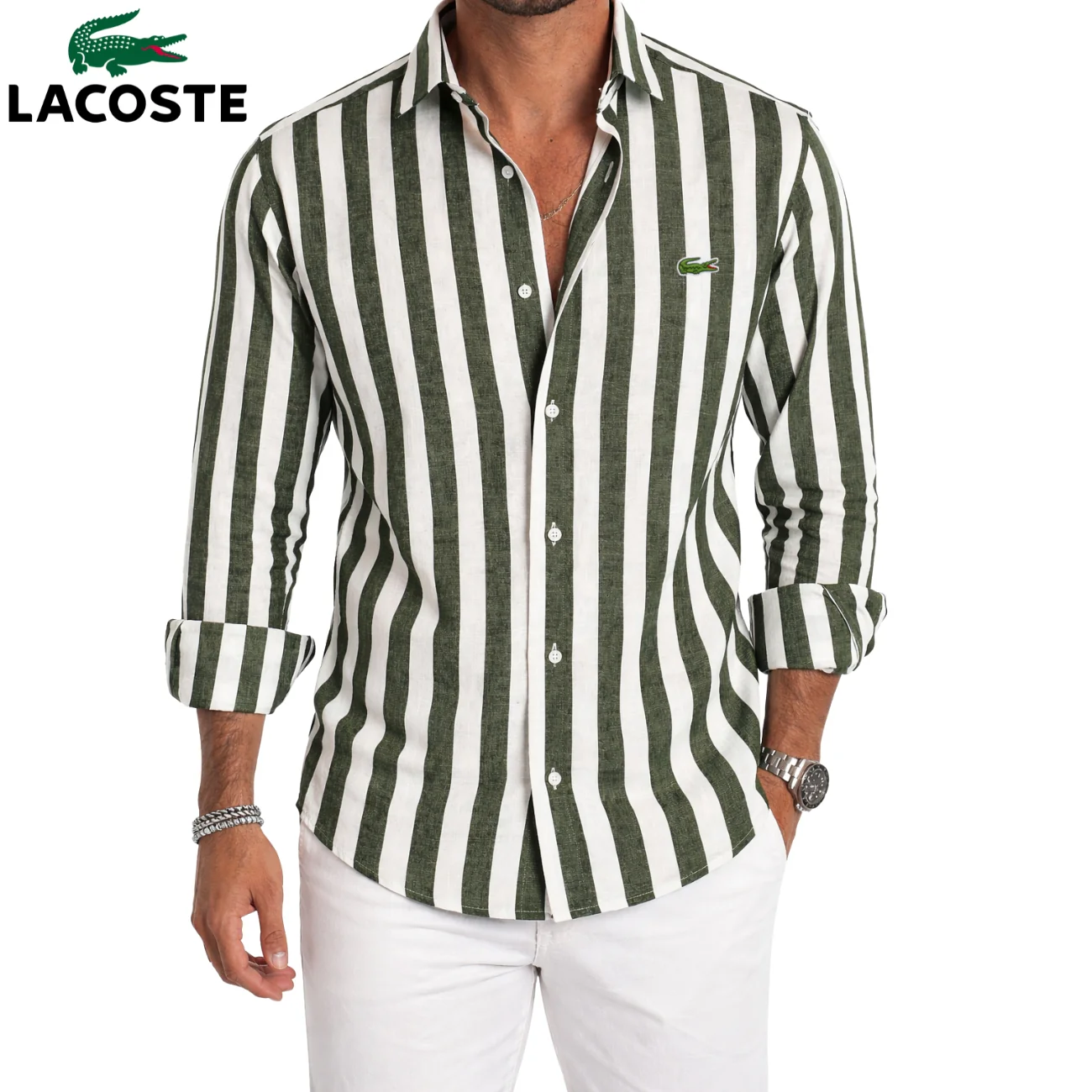 Premium Striped Casual Shirt || CLEARANCE SALE - Image 4