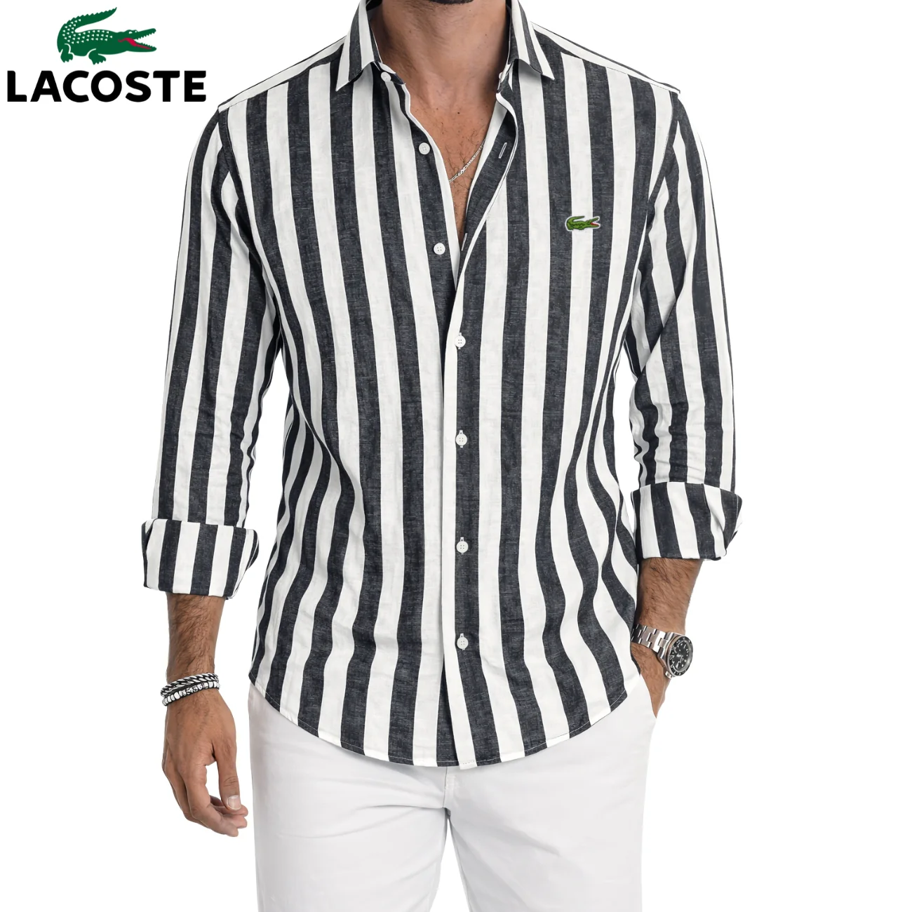 Premium Striped Casual Shirt || CLEARANCE SALE - Image 5