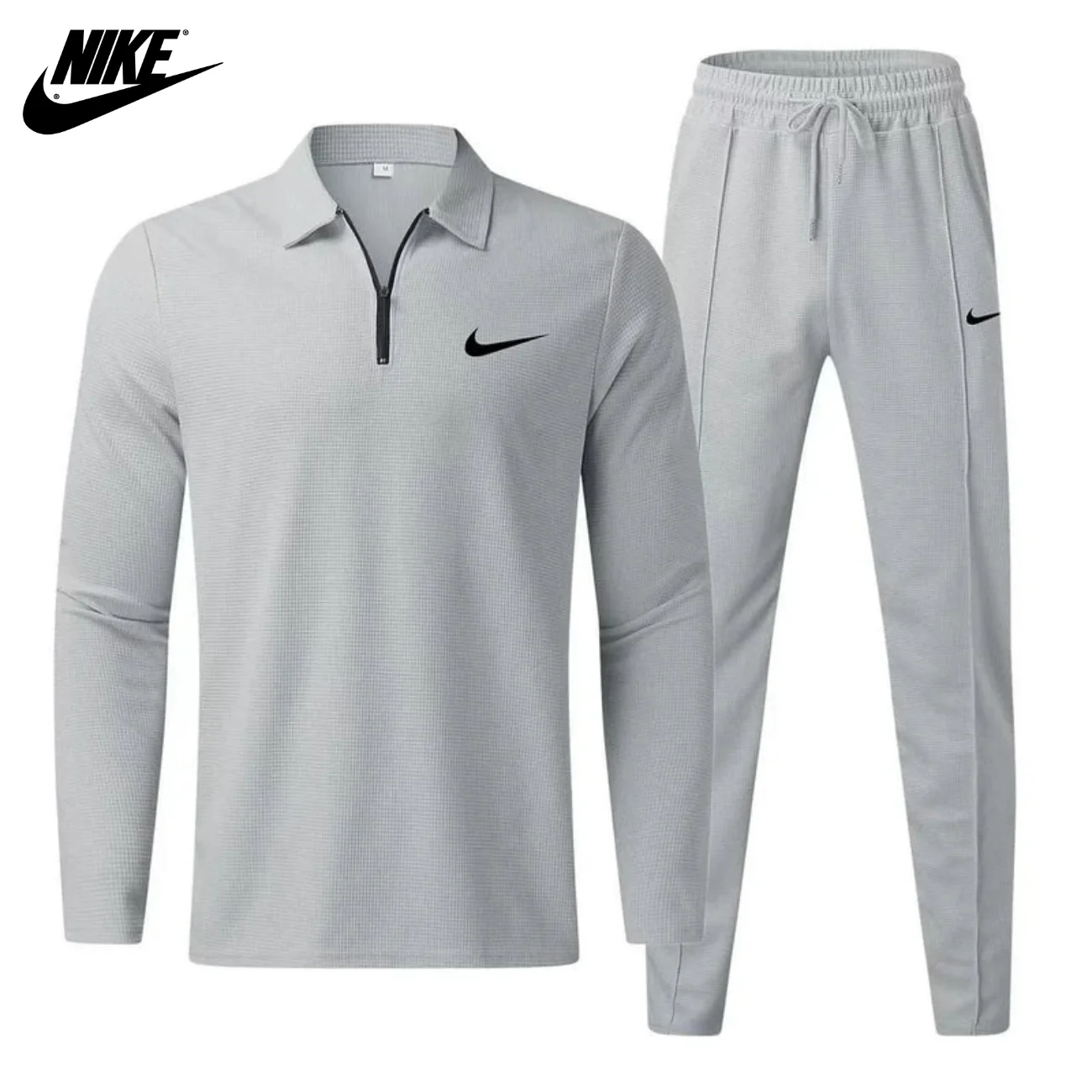 Premium Waffle-Knit Activewear Set - Clearance Sale - Image 2